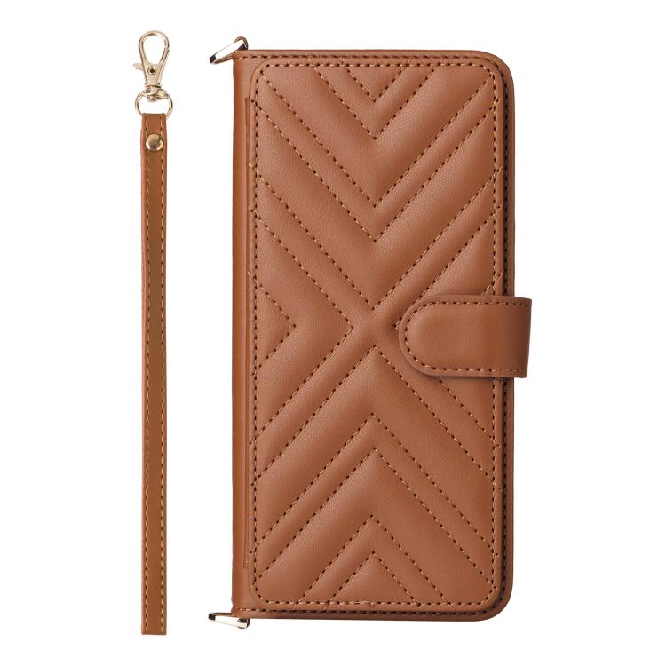 Multifunctional 6-Card Slots Leather Phone Case with Wrist Strap, For Motorola Moto G Max / G87 / G77 / G67 5G, For Motorola Moto X70 Air Pro 5G / Signature, For Motorola Moto G17 / G17 Power 4G, For Motorola Moto G67 Power / G57 Power                 ...