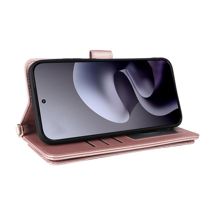 Multifunctional 6-Card Slots Leather Phone Case with Wrist Strap, For Motorola Moto G Max / G87 / G77 / G67 5G, For Motorola Moto X70 Air Pro 5G / Signature, For Motorola Moto G17 / G17 Power 4G, For Motorola Moto G67 Power / G57 Power                 ...