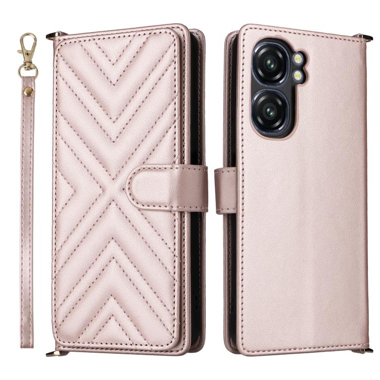 Multifunctional 6-Card Slots Leather Phone Case with Wrist Strap, For Oukitel C5 4G 2025, For Oukitel C3 4G 2025, For Oukitel C59 / C59 Pro, For Oukitel P1, For Oukitel C58 / C58 Pro