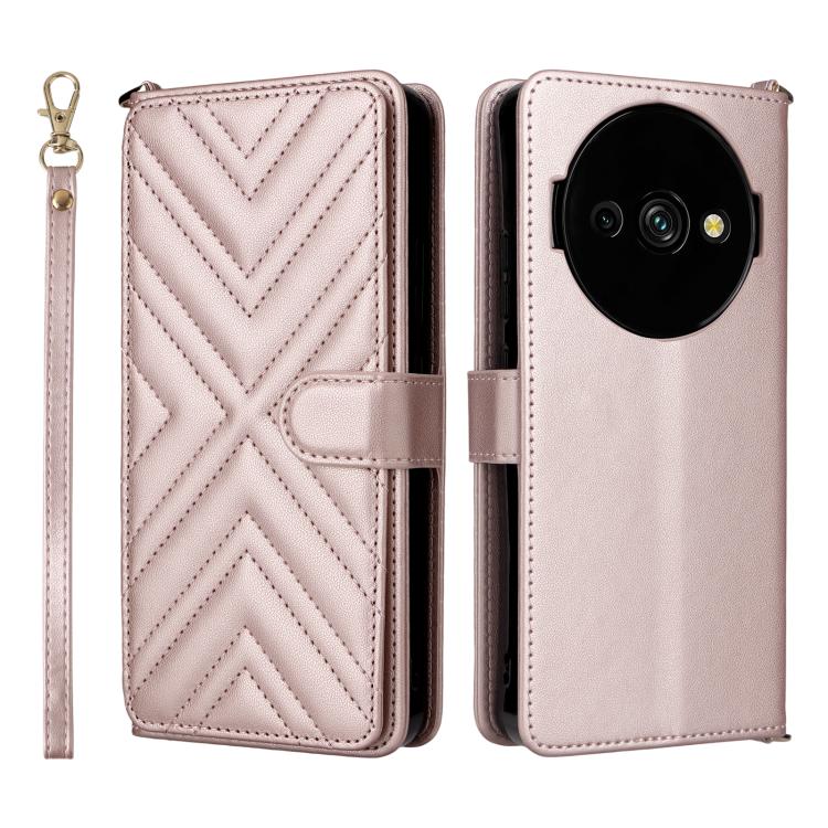 Multifunctional 6-Card Slots Leather Phone Case with Wrist Strap, For Oukitel C5 4G 2025, For Oukitel C3 4G 2025, For Oukitel C59 / C59 Pro, For Oukitel P1, For Oukitel C58 / C58 Pro