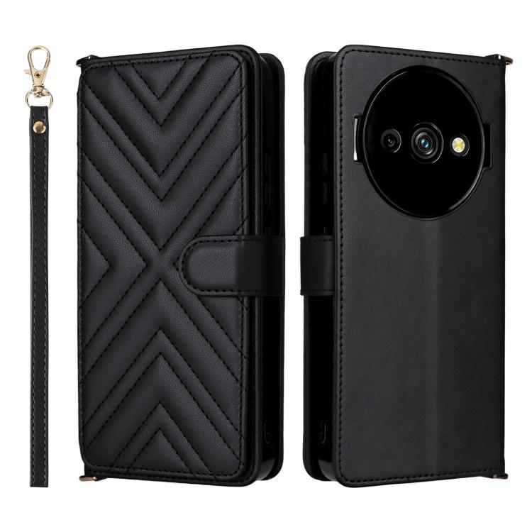 Multifunctional 6-Card Slots Leather Phone Case with Wrist Strap, For Oukitel C5 4G 2025, For Oukitel C3 4G 2025, For Oukitel C59 / C59 Pro, For Oukitel P1, For Oukitel C58 / C58 Pro