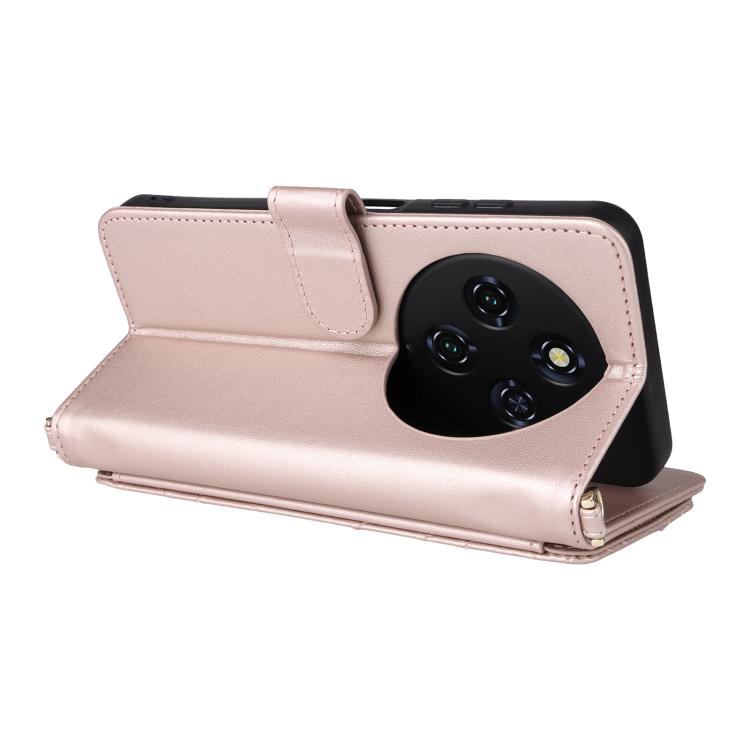 Multifunctional 6-Card Slots Leather Phone Case with Wrist Strap, For Oukitel C5 4G 2025, For Oukitel C3 4G 2025, For Oukitel C59 / C59 Pro, For Oukitel P1, For Oukitel C58 / C58 Pro