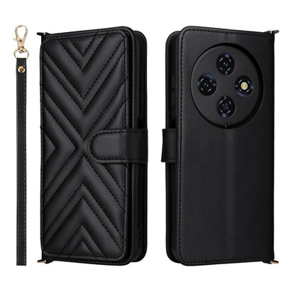 Multifunctional 6-Card Slots Leather Phone Case with Wrist Strap, For Oukitel C5 4G 2025, For Oukitel C3 4G 2025, For Oukitel C59 / C59 Pro, For Oukitel P1, For Oukitel C58 / C58 Pro