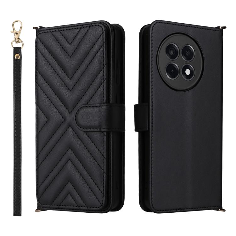 Multifunctional 6-Card Slots Leather Phone Case with Wrist Strap, For OnePlus Turbo 6 / Turbo 6V / Nord 6, For OnePlus 15T 5G, For OnePlus Ace 6 / Ace 6T / 15R, For OnePlus 15, For OnePlus Nord 5 / OnePlus Ace 5 Ultra                                   ...