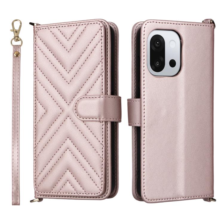 Multifunctional 6-Card Slots Leather Phone Case with Wrist Strap, For OnePlus Turbo 6 / Turbo 6V / Nord 6, For OnePlus 15T 5G, For OnePlus Ace 6 / Ace 6T / 15R, For OnePlus 15, For OnePlus Nord 5 / OnePlus Ace 5 Ultra                                   ...