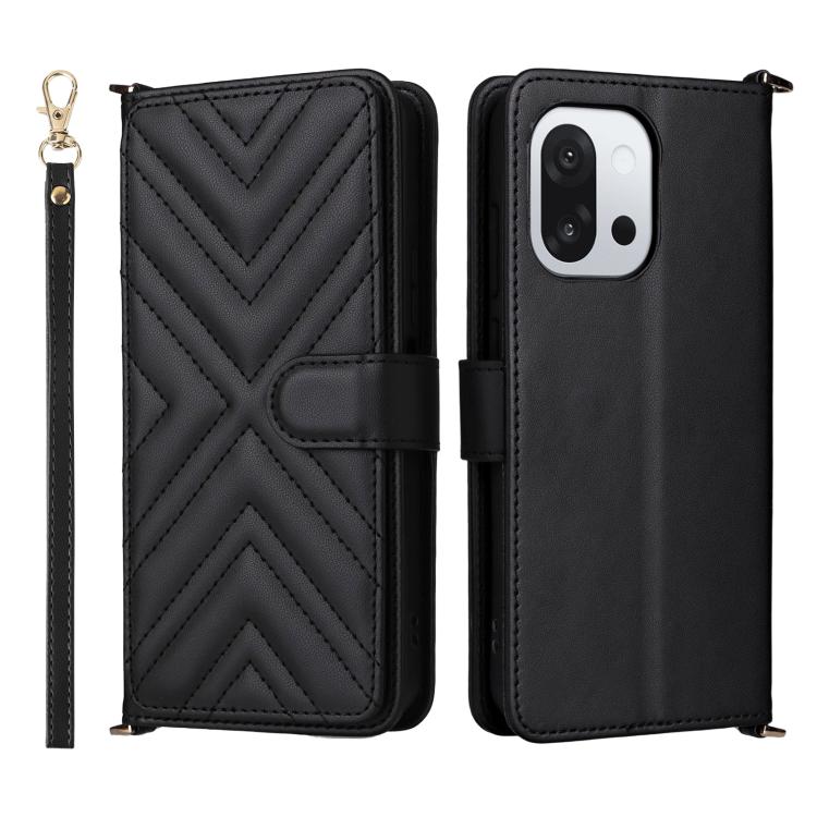Multifunctional 6-Card Slots Leather Phone Case with Wrist Strap, For OnePlus Turbo 6 / Turbo 6V / Nord 6, For OnePlus 15T 5G, For OnePlus Ace 6 / Ace 6T / 15R, For OnePlus 15, For OnePlus Nord 5 / OnePlus Ace 5 Ultra                                   ...