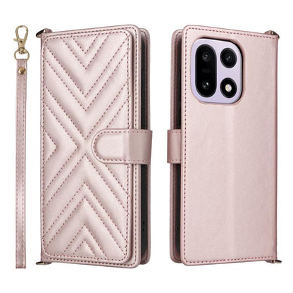 Multifunctional 6-Card Slots Leather Phone Case with Wrist Strap, For OnePlus Turbo 6 / Turbo 6V / Nord 6, For OnePlus 15T 5G, For OnePlus Ace 6 / Ace 6T / 15R, For OnePlus 15, For OnePlus Nord 5 / OnePlus Ace 5 Ultra                                   ...