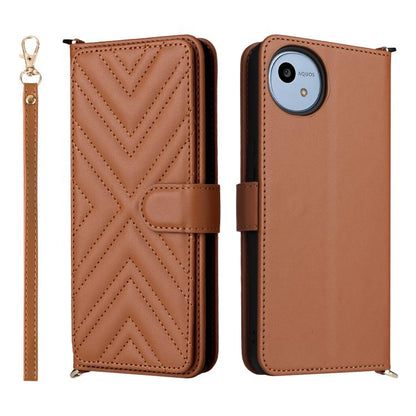 Multifunctional 6-Card Slots Leather Phone Case with Wrist Strap, For Sharp Aquos Sense10, For Sharp Aquos R10 / R9, For Sharp Aquos wish5, For Sharp Basio Active3, For Sharp Aquos Sense9, For Sharp Aquos wish4