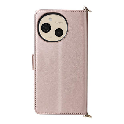 Multifunctional 6-Card Slots Leather Phone Case with Wrist Strap, For Sharp Aquos Sense10, For Sharp Aquos R10 / R9, For Sharp Aquos wish5, For Sharp Basio Active3, For Sharp Aquos Sense9, For Sharp Aquos wish4