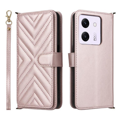 Multifunctional 6-Card Slots Leather Phone Case with Wrist Strap, For Xiaomi Poco M7 4G 171mm, For Xiaomi Poco F7 Pro 5G / F7 Ultra, For Xiaomi 15 Ultra, For Xiaomi Poco X7 Pro 5G / Redmi Turbo 4, For Xiaomi Poco M7 Pro 5G