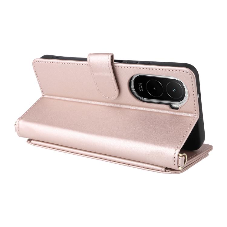 Multifunctional 6-Card Slots Leather Phone Case with Wrist Strap, For Xiaomi Poco M7 4G 171mm, For Xiaomi Poco F7 Pro 5G / F7 Ultra, For Xiaomi 15 Ultra, For Xiaomi Poco X7 Pro 5G / Redmi Turbo 4, For Xiaomi Poco M7 Pro 5G