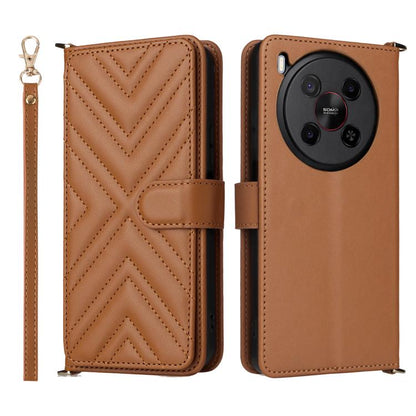 Multifunctional 6-Card Slots Leather Phone Case with Wrist Strap, For ZTE nubia S 5G A403ZT, For ZTE Blade V70 Max, For ZTE Blade V70 Design 4G, For ZTE nubia Z70 Ultra, For ZTE Blade V70 4G, For ZTE nubia Red Magic 10 Pro / 10 Pro+                    ...