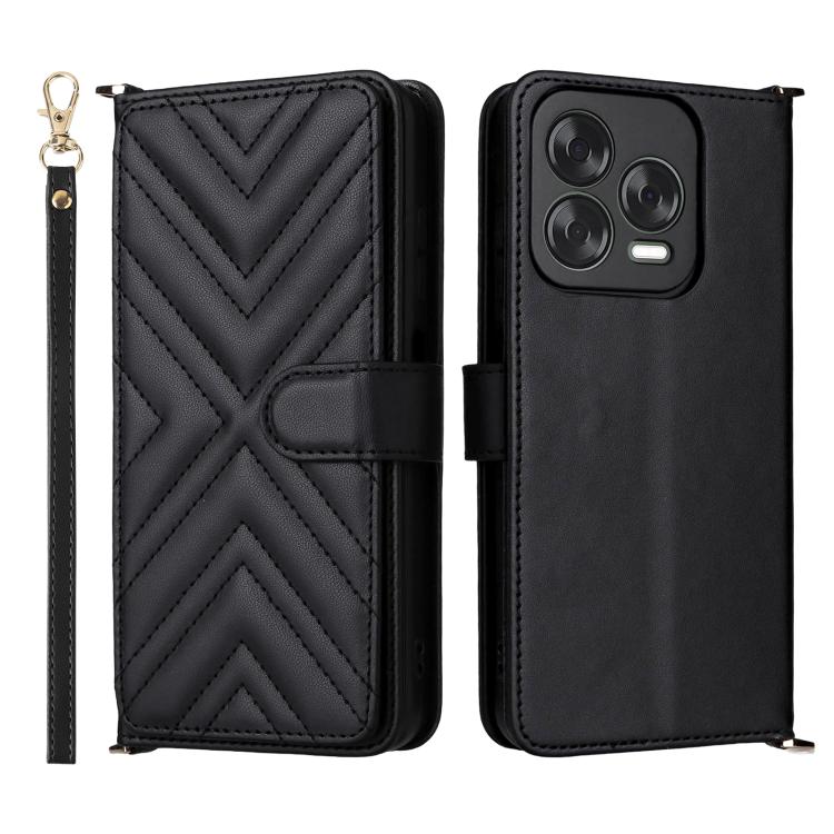 Multifunctional 6-Card Slots Leather Phone Case with Wrist Strap, For ZTE nubia S 5G A403ZT, For ZTE Blade V70 Max, For ZTE Blade V70 Design 4G, For ZTE nubia Z70 Ultra, For ZTE Blade V70 4G, For ZTE nubia Red Magic 10 Pro / 10 Pro+                    ...