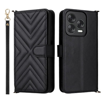 Multifunctional 6-Card Slots Leather Phone Case with Wrist Strap, For ZTE nubia S 5G A403ZT, For ZTE Blade V70 Max, For ZTE Blade V70 Design 4G, For ZTE nubia Z70 Ultra, For ZTE Blade V70 4G, For ZTE nubia Red Magic 10 Pro / 10 Pro+                    ...
