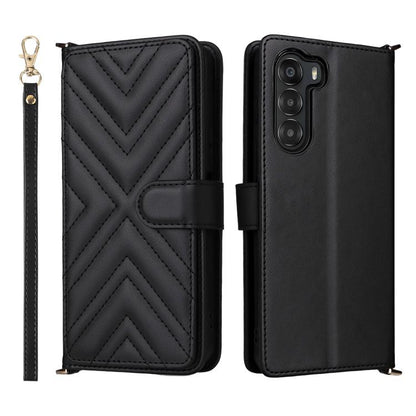 Multifunctional 6-Card Slots Leather Phone Case with Wrist Strap, For ZTE nubia S 5G A403ZT, For ZTE Blade V70 Max, For ZTE Blade V70 Design 4G, For ZTE nubia Z70 Ultra, For ZTE Blade V70 4G, For ZTE nubia Red Magic 10 Pro / 10 Pro+                    ...
