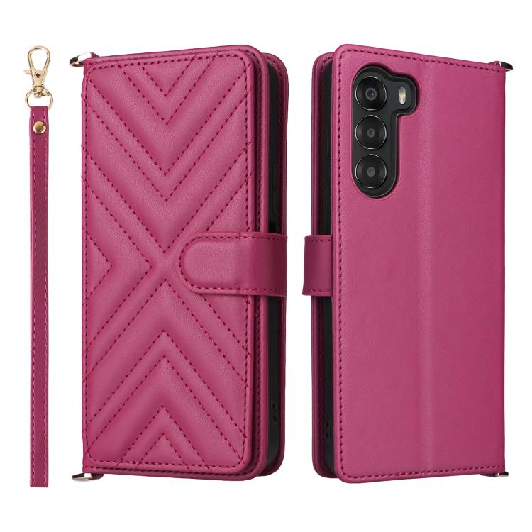 Multifunctional 6-Card Slots Leather Phone Case with Wrist Strap, For ZTE nubia S 5G A403ZT, For ZTE Blade V70 Max, For ZTE Blade V70 Design 4G, For ZTE nubia Z70 Ultra, For ZTE Blade V70 4G, For ZTE nubia Red Magic 10 Pro / 10 Pro+                    ...