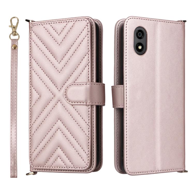 Multifunctional 6-Card Slots Leather Phone Case with Wrist Strap, For ZTE nubia P9 Pro 5G / Optus X Pro 2 5G, For ZTE Blade V80 Pro / V80 Vita, For ZTE Optus X Value 5G, For ZTE nubia RedMagic 11 Air, For ZTE nubia V80 Max                              ...