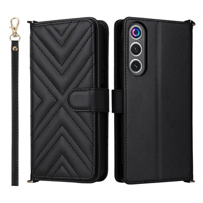 Multifunctional 6-Card Slots Leather Phone Case with Wrist Strap, For ZTE nubia P9 Pro 5G / Optus X Pro 2 5G, For ZTE Blade V80 Pro / V80 Vita, For ZTE Optus X Value 5G, For ZTE nubia RedMagic 11 Air, For ZTE nubia V80 Max                              ...