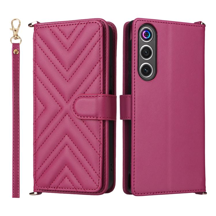 Multifunctional 6-Card Slots Leather Phone Case with Wrist Strap, For ZTE nubia P9 Pro 5G / Optus X Pro 2 5G, For ZTE Blade V80 Pro / V80 Vita, For ZTE Optus X Value 5G, For ZTE nubia RedMagic 11 Air, For ZTE nubia V80 Max                              ...