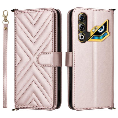 Multifunctional 6-Card Slots Leather Phone Case with Wrist Strap, For ZTE nubia P9 Pro 5G / Optus X Pro 2 5G, For ZTE Blade V80 Pro / V80 Vita, For ZTE Optus X Value 5G, For ZTE nubia RedMagic 11 Air, For ZTE nubia V80 Max                              ...