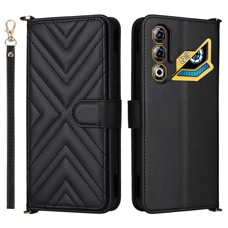 Multifunctional 6-Card Slots Leather Phone Case with Wrist Strap, For ZTE nubia P9 Pro 5G / Optus X Pro 2 5G, For ZTE Blade V80 Pro / V80 Vita, For ZTE Optus X Value 5G, For ZTE nubia RedMagic 11 Air, For ZTE nubia V80 Max                              ...