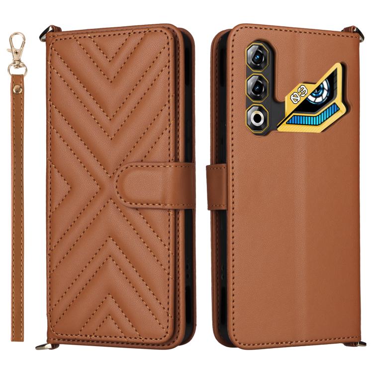 Multifunctional 6-Card Slots Leather Phone Case with Wrist Strap, For ZTE nubia P9 Pro 5G / Optus X Pro 2 5G, For ZTE Blade V80 Pro / V80 Vita, For ZTE Optus X Value 5G, For ZTE nubia RedMagic 11 Air, For ZTE nubia V80 Max                              ...