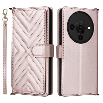 Multifunctional 6-Card Slots Leather Phone Case with Wrist Strap, For ZTE nubia P9 Pro 5G / Optus X Pro 2 5G, For ZTE Blade V80 Pro / V80 Vita, For ZTE Optus X Value 5G, For ZTE nubia RedMagic 11 Air, For ZTE nubia V80 Max                              ...