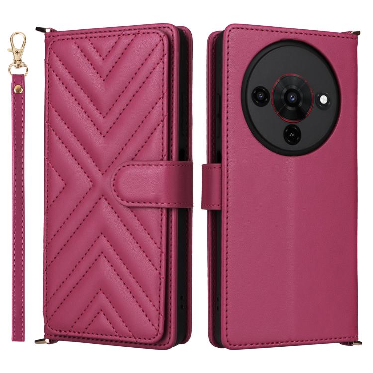 Multifunctional 6-Card Slots Leather Phone Case with Wrist Strap, For ZTE nubia P9 Pro 5G / Optus X Pro 2 5G, For ZTE Blade V80 Pro / V80 Vita, For ZTE Optus X Value 5G, For ZTE nubia RedMagic 11 Air, For ZTE nubia V80 Max                              ...