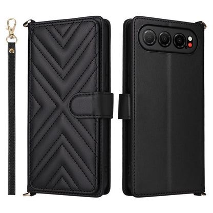 Multifunctional 6-Card Slots Leather Phone Case with Wrist Strap, For ZTE nubia P9 Pro 5G / Optus X Pro 2 5G, For ZTE Blade V80 Pro / V80 Vita, For ZTE Optus X Value 5G, For ZTE nubia RedMagic 11 Air, For ZTE nubia V80 Max                              ...