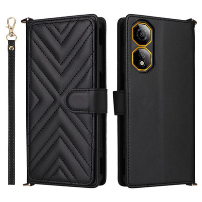 Multifunctional 6-Card Slots Leather Phone Case with Wrist Strap, For ZTE nubia S 5G A403ZT, For ZTE Blade V70 Max, For ZTE Blade V70 Design 4G, For ZTE nubia Z70 Ultra, For ZTE Blade V70 4G, For ZTE nubia Red Magic 10 Pro / 10 Pro+                    ...