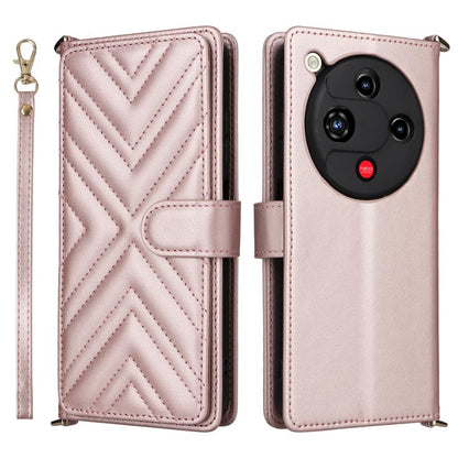 Multifunctional 6-Card Slots Leather Phone Case with Wrist Strap, For ZTE nubia P9 Pro 5G / Optus X Pro 2 5G, For ZTE Blade V80 Pro / V80 Vita, For ZTE Optus X Value 5G, For ZTE nubia RedMagic 11 Air, For ZTE nubia V80 Max                              ...