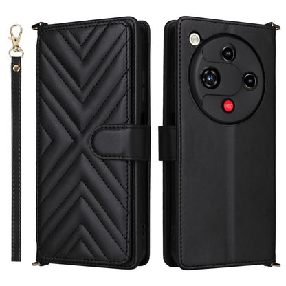 Multifunctional 6-Card Slots Leather Phone Case with Wrist Strap, For ZTE nubia P9 Pro 5G / Optus X Pro 2 5G, For ZTE Blade V80 Pro / V80 Vita, For ZTE Optus X Value 5G, For ZTE nubia RedMagic 11 Air, For ZTE nubia V80 Max                              ...