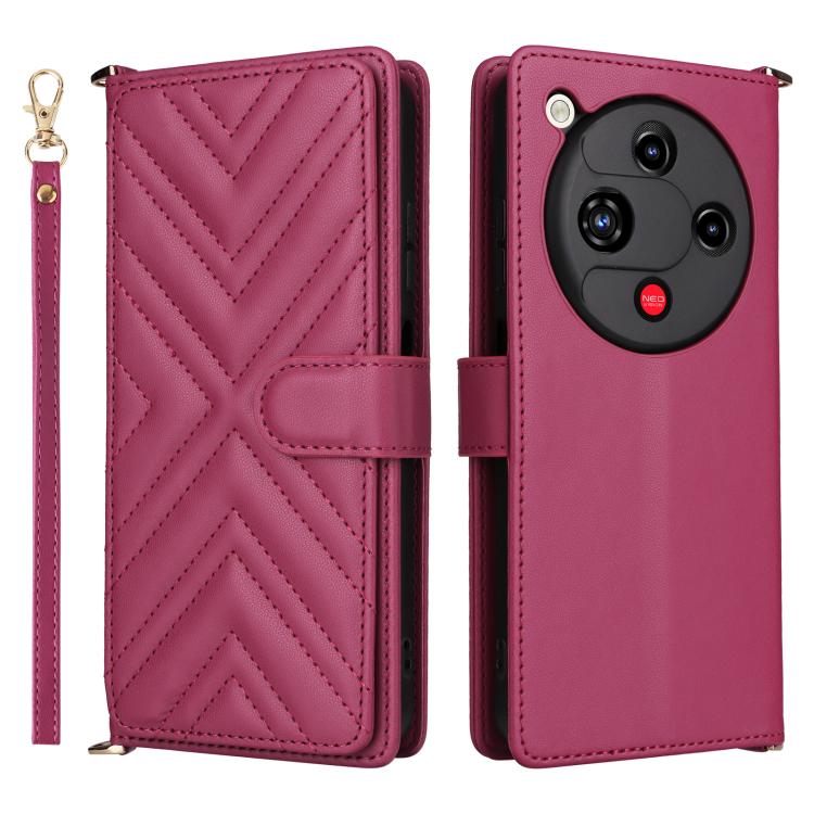 Multifunctional 6-Card Slots Leather Phone Case with Wrist Strap, For ZTE nubia P9 Pro 5G / Optus X Pro 2 5G, For ZTE Blade V80 Pro / V80 Vita, For ZTE Optus X Value 5G, For ZTE nubia RedMagic 11 Air, For ZTE nubia V80 Max                              ...