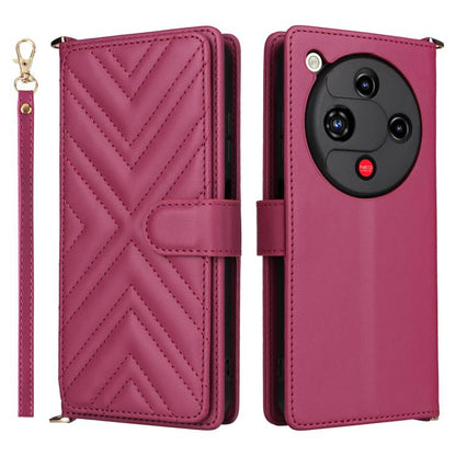 Multifunctional 6-Card Slots Leather Phone Case with Wrist Strap, For ZTE nubia P9 Pro 5G / Optus X Pro 2 5G, For ZTE Blade V80 Pro / V80 Vita, For ZTE Optus X Value 5G, For ZTE nubia RedMagic 11 Air, For ZTE nubia V80 Max                              ...