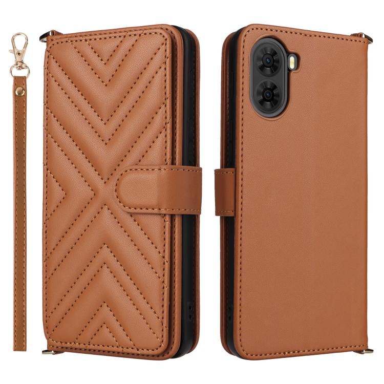 Multifunctional 6-Card Slots Leather Phone Case with Wrist Strap, For ZTE nubia P9 Pro 5G / Optus X Pro 2 5G, For ZTE Blade V80 Pro / V80 Vita, For ZTE Optus X Value 5G, For ZTE nubia RedMagic 11 Air, For ZTE nubia V80 Max                              ...