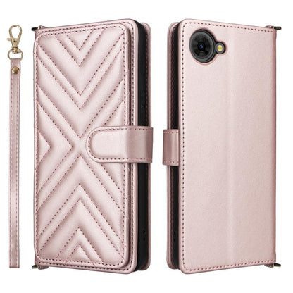Multifunctional 6-Card Slots Leather Phone Case with Wrist Strap, For ZTE nubia P9 Pro 5G / Optus X Pro 2 5G, For ZTE Blade V80 Pro / V80 Vita, For ZTE Optus X Value 5G, For ZTE nubia RedMagic 11 Air, For ZTE nubia V80 Max                              ...