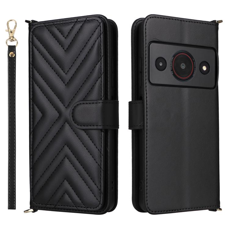 Multifunctional 6-Card Slots Leather Phone Case with Wrist Strap, For ZTE nubia P9 Pro 5G / Optus X Pro 2 5G, For ZTE Blade V80 Pro / V80 Vita, For ZTE Optus X Value 5G, For ZTE nubia RedMagic 11 Air, For ZTE nubia V80 Max                              ...
