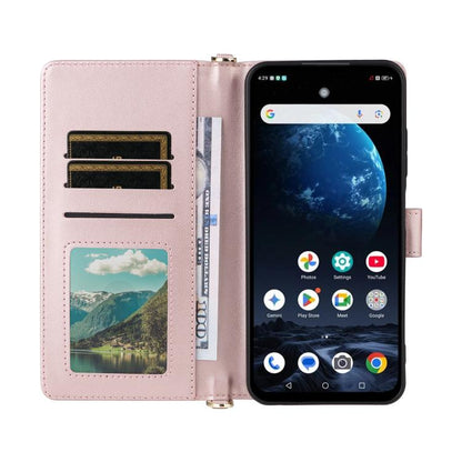 Multifunctional 6-Card Slots Leather Phone Case with Wrist Strap, For ZTE nubia P9 Pro 5G / Optus X Pro 2 5G, For ZTE Blade V80 Pro / V80 Vita, For ZTE Optus X Value 5G, For ZTE nubia RedMagic 11 Air, For ZTE nubia V80 Max                              ...