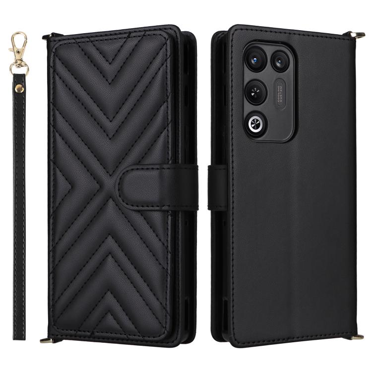 Multifunctional 6-Card Slots Leather Phone Case with Wrist Strap, For ZTE nubia P9 Pro 5G / Optus X Pro 2 5G, For ZTE Blade V80 Pro / V80 Vita, For ZTE Optus X Value 5G, For ZTE nubia RedMagic 11 Air, For ZTE nubia V80 Max                              ...