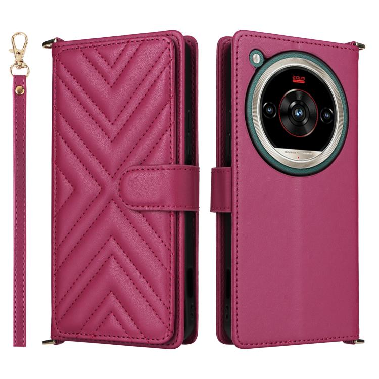 Multifunctional 6-Card Slots Leather Phone Case with Wrist Strap, For ZTE nubia P9 Pro 5G / Optus X Pro 2 5G, For ZTE Blade V80 Pro / V80 Vita, For ZTE Optus X Value 5G, For ZTE nubia RedMagic 11 Air, For ZTE nubia V80 Max                              ...