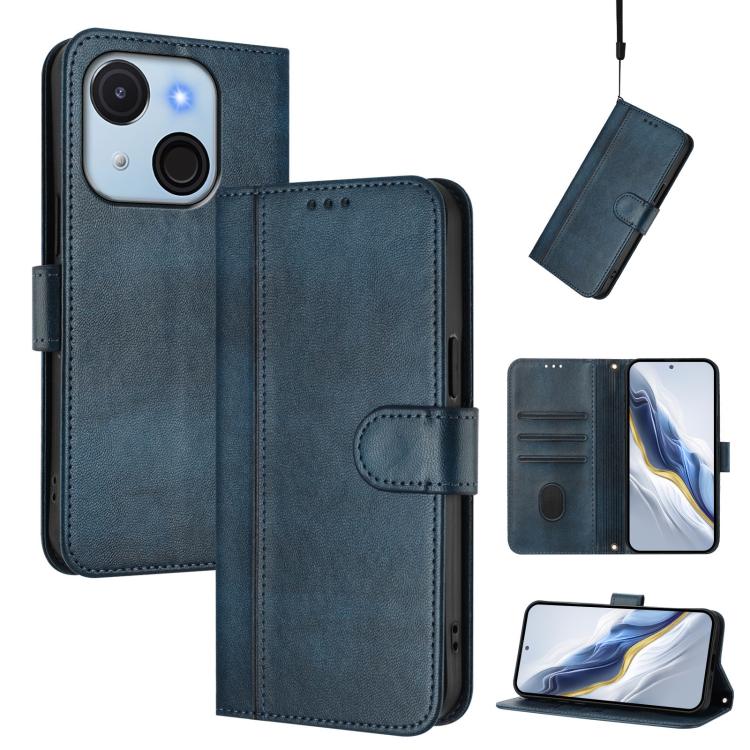Line Splicing Buckle Retro Leather Phone Case, For itel A200 4G / A200+ 4G, For itel A95 5G, For itel A90 4G, For itel City 100, For itel A58 Lite / A49 Play, For itel P55T 4G / Tecno Spark Go 2024, For itel Power 70, For itel S25 Ultra 4G             ...