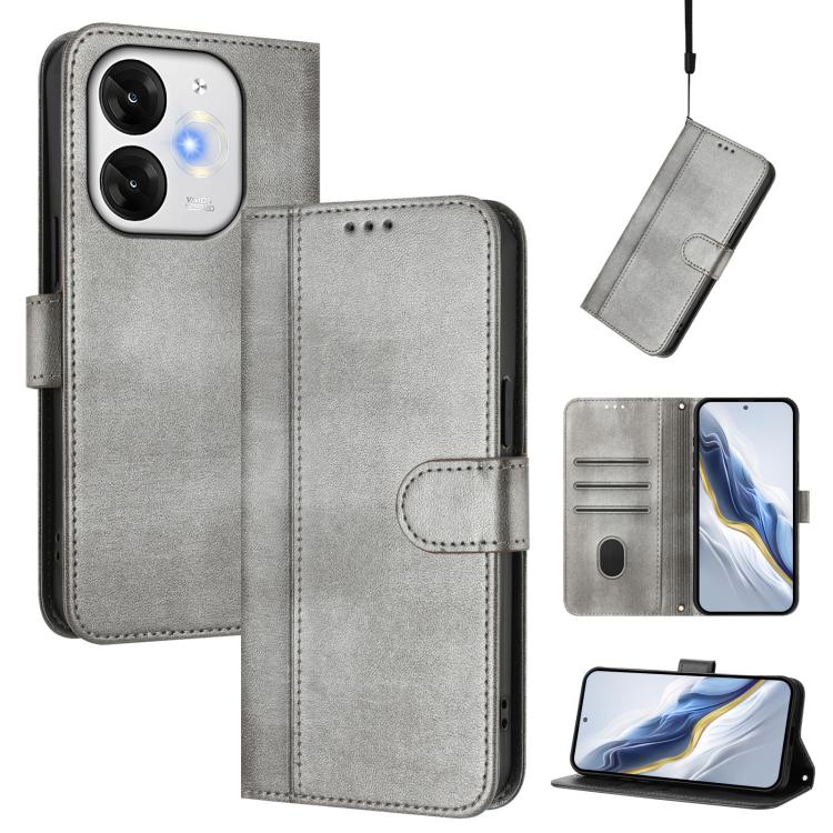 Line Splicing Buckle Retro Leather Phone Case, For itel A200 4G / A200+ 4G, For itel A95 5G, For itel A90 4G, For itel City 100, For itel A58 Lite / A49 Play, For itel P55T 4G / Tecno Spark Go 2024, For itel Power 70, For itel S25 Ultra 4G             ...
