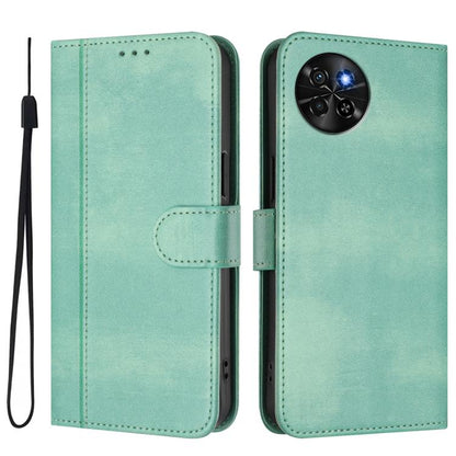 Line Splicing Buckle Retro Leather Phone Case, For itel S23, For itel S18 / Vision 5, For itel P40, For itel P38, For itel S17 / Vision 3, For itel A48