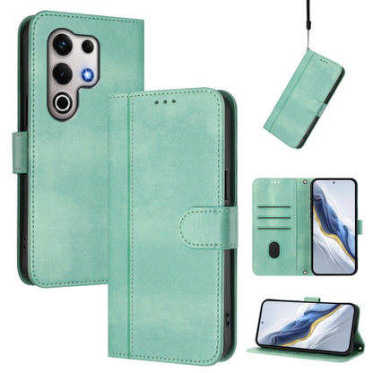 Line Splicing Buckle Retro Leather Phone Case, For itel A200 4G / A200+ 4G, For itel A95 5G, For itel A90 4G, For itel City 100, For itel A58 Lite / A49 Play, For itel P55T 4G / Tecno Spark Go 2024, For itel Power 70, For itel S25 Ultra 4G             ...