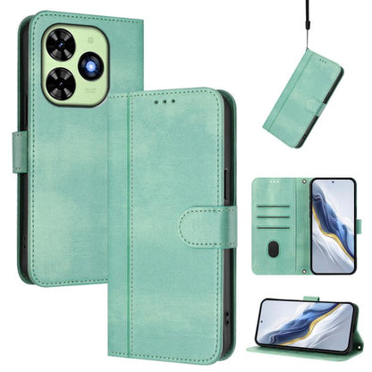 Line Splicing Buckle Retro Leather Phone Case, For itel A200 4G / A200+ 4G, For itel A95 5G, For itel A90 4G, For itel City 100, For itel A58 Lite / A49 Play, For itel P55T 4G / Tecno Spark Go 2024, For itel Power 70, For itel S25 Ultra 4G             ...