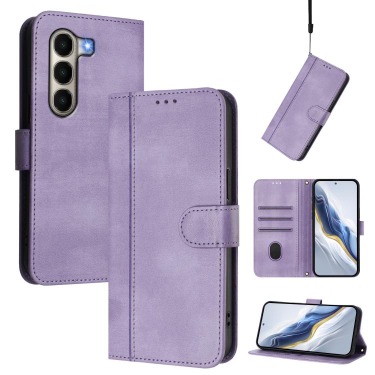 Line Splicing Buckle Retro Leather Phone Case, For itel A200 4G / A200+ 4G, For itel A95 5G, For itel A90 4G, For itel City 100, For itel A58 Lite / A49 Play, For itel P55T 4G / Tecno Spark Go 2024, For itel Power 70, For itel S25 Ultra 4G             ...