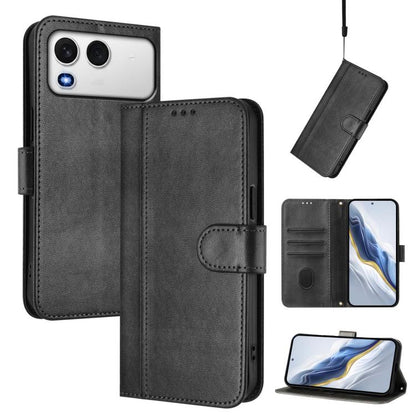 Line Splicing Buckle Retro Leather Phone Case, For itel A200 4G / A200+ 4G, For itel A95 5G, For itel A90 4G, For itel City 100, For itel A58 Lite / A49 Play, For itel P55T 4G / Tecno Spark Go 2024, For itel Power 70, For itel S25 Ultra 4G             ...