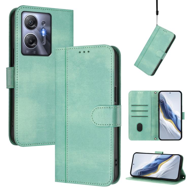 Line Splicing Buckle Retro Leather Phone Case, For Infinix Hot 50 5G, For Infinix Zero 40 4G / 5G, For Infinix Note 40X 5G, For Infinix Note 40 5G, For Infinix GT 20 Pro 5G, For Infinix Note 40 Pro 4G / 5G / 40 Pro+ 5G, For Infinix Note 40 4G          ...