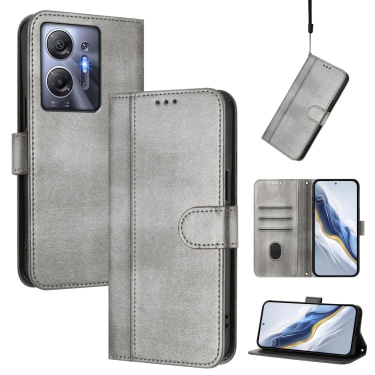 Line Splicing Buckle Retro Leather Phone Case, For Infinix Hot 50 5G, For Infinix Zero 40 4G / 5G, For Infinix Note 40X 5G, For Infinix Note 40 5G, For Infinix GT 20 Pro 5G, For Infinix Note 40 Pro 4G / 5G / 40 Pro+ 5G, For Infinix Note 40 4G          ...