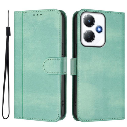 Line Splicing Buckle Retro Leather Phone Case, For Infinix Hot 30 Play 4G / Hot 30 Play NFC, For Infinix Smart 7 Plus / 7 HD / 7 India, For Infinix Note 30 4G / 5G, For Infinix Note 30 Pro 4G, For Infinix Note 30 VIP, For Infinix Hot 30i               ...